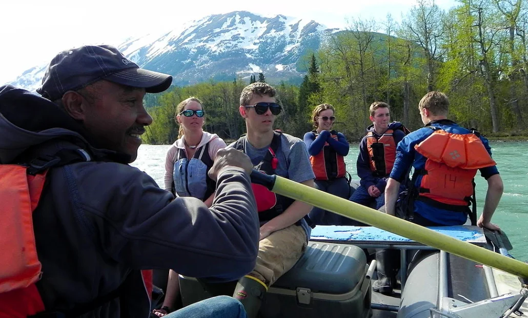 River Rafting at Diamond M Ranch Resort